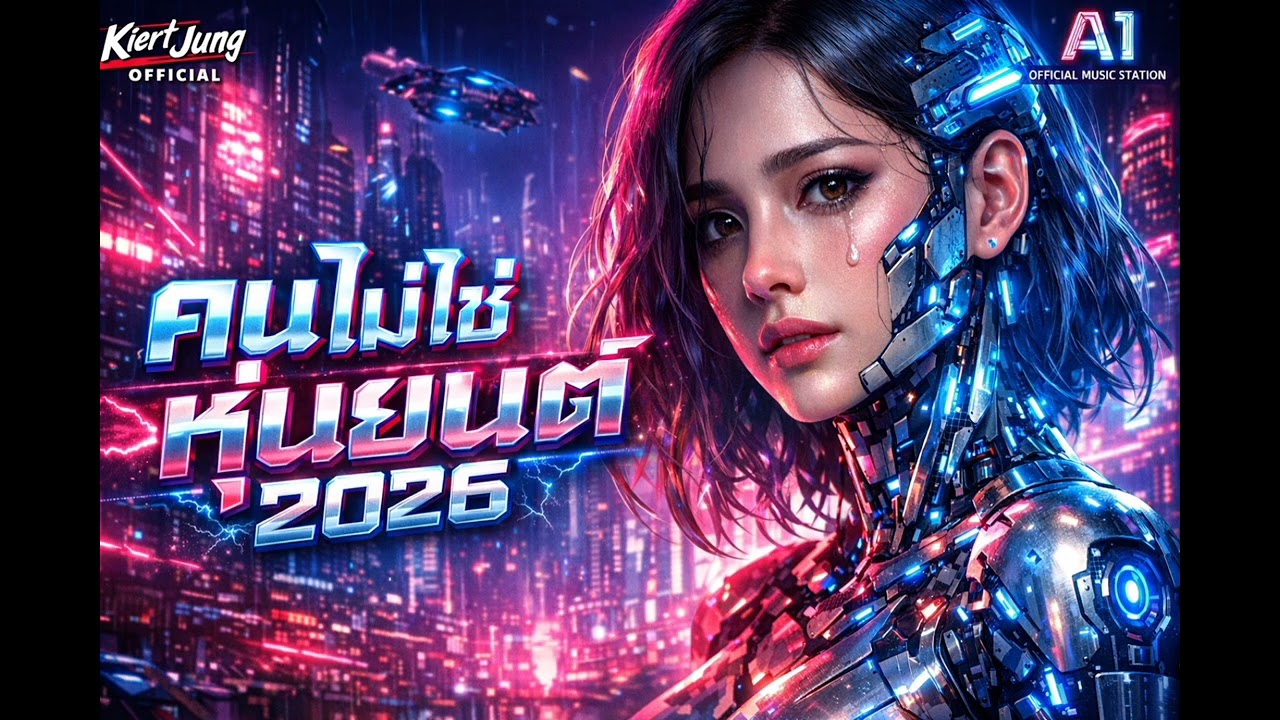 คนไม่ใช่หุ่นยนต์ - [2026 EDM สามช่าสับๆ] | Kiert Jung Official x AI Official (Tiktok Viral Remix)