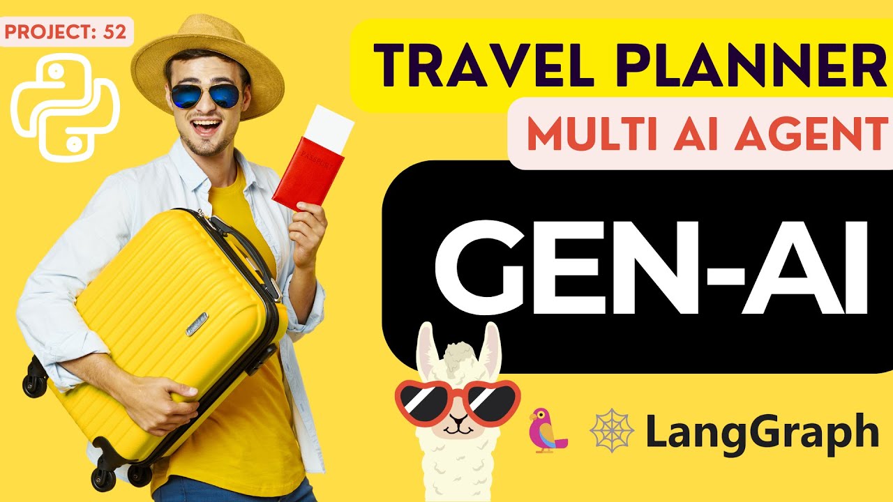 🚀 Project 52: Build a Travel Planner with Multi-AI Agents and LangGraph