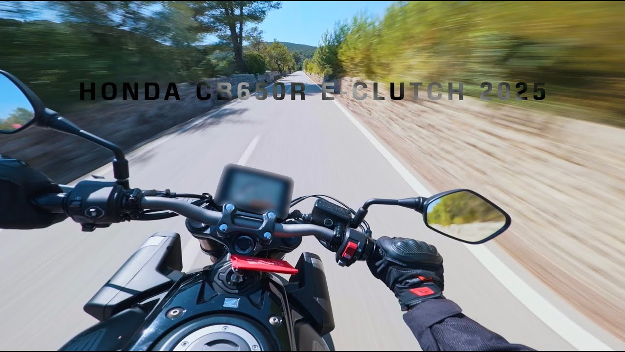 HONDA CB650R E-CLUTCH 2025 | 4K POV RIDE