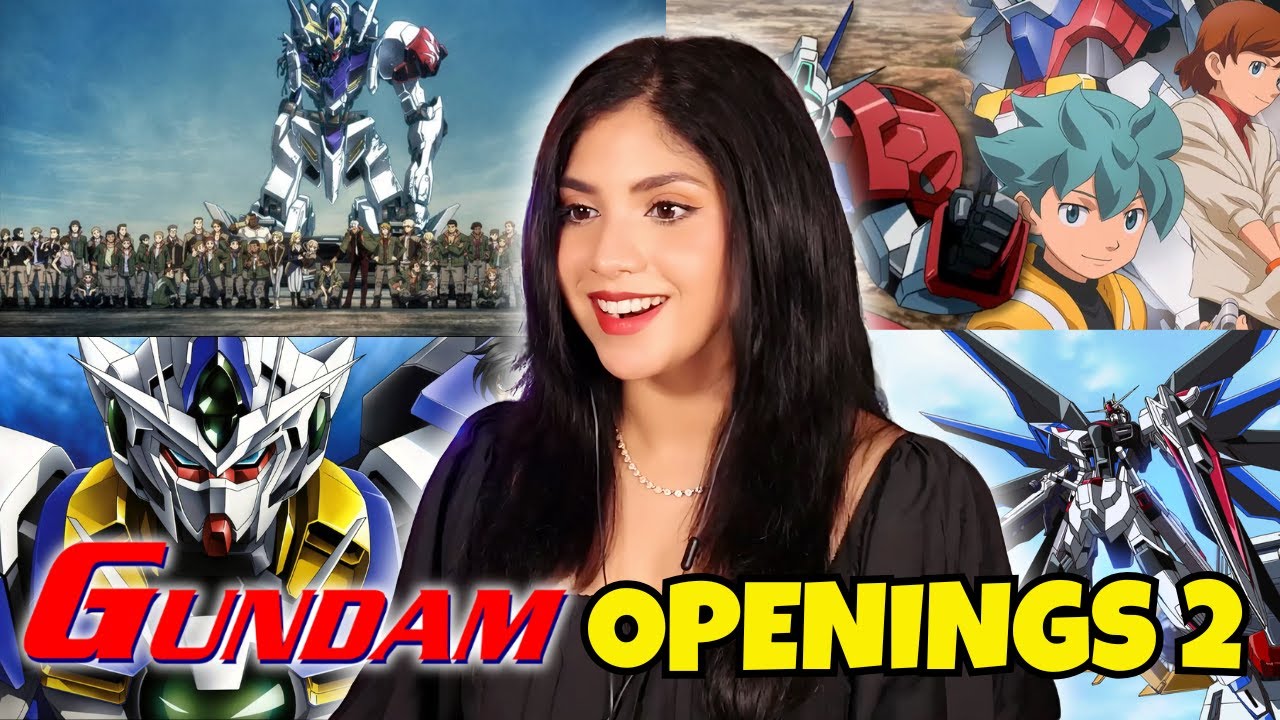THESE KEEP GETTING BETTER! | GUNDAM Openings BLIND REACTION Part 2