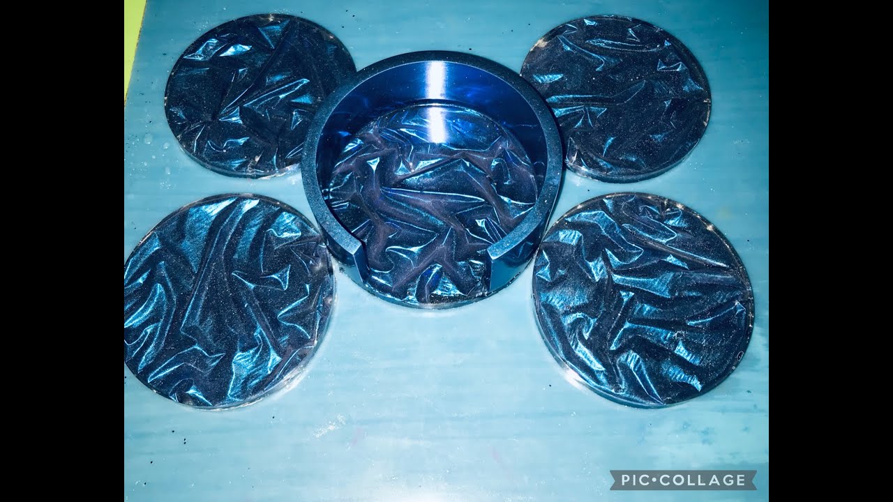 #58 HOW TO USE PLASTIC WRAP IN RESIN!!