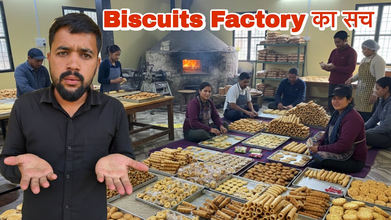 आपने कभी नहीं देखा होगा! बिस्किट ऐसे बनते हैं Factory में 😳 Hindi Documentary 