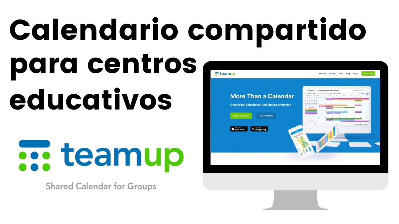Calendario compartido para centros educativos: TeamUP