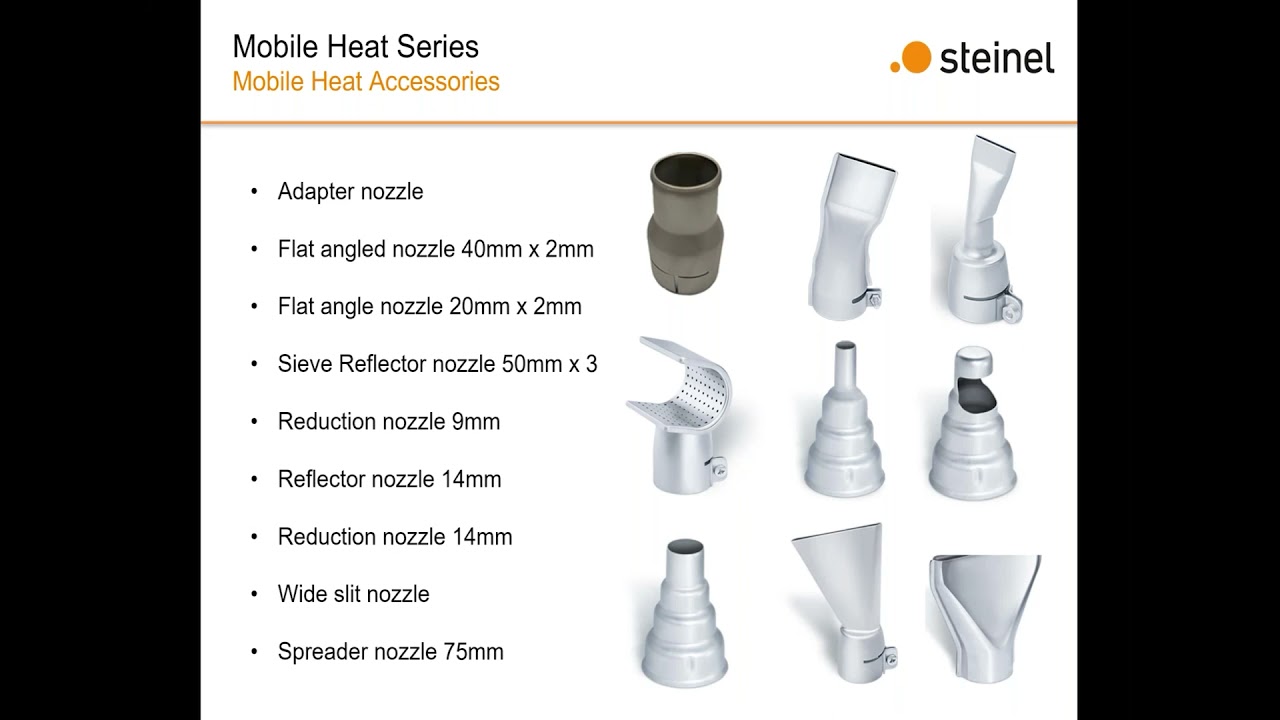 New STEINEL Mobile Heat Cordless Heat Tools Micro Webinar