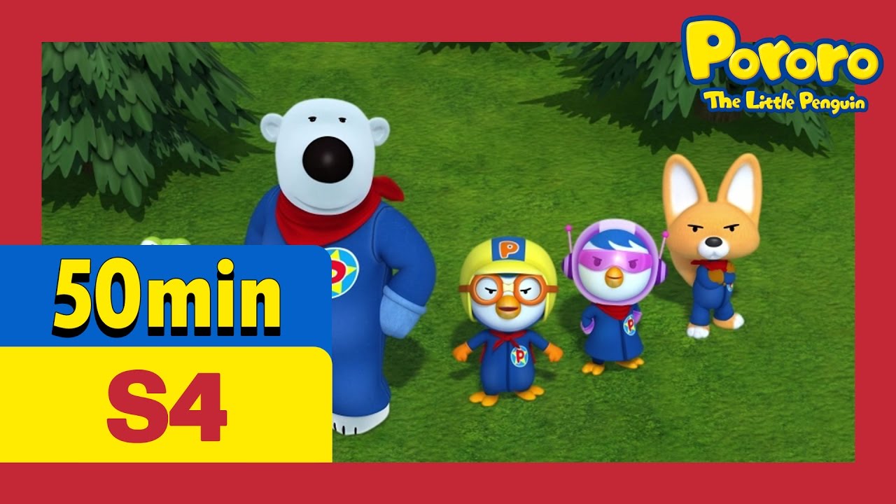 [Pororo S4] Полные эпизоды # 16 - # 20 (55 мин) | Детская анимация | Анимация | Pororo