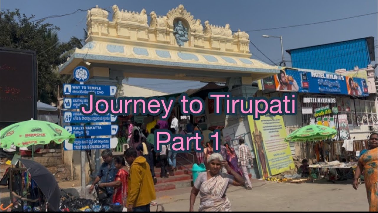 Mundan at Tirupati || Part 1|| Bangalore to Tirupati 