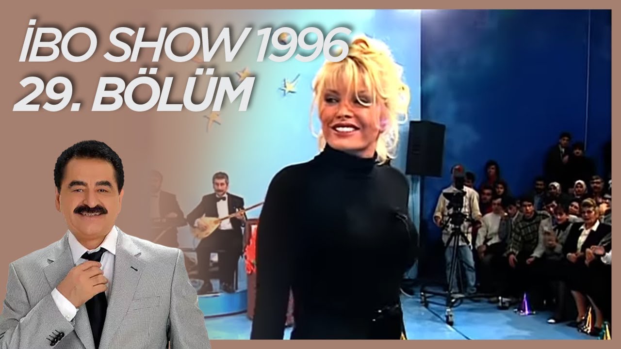 İbo Show 1996 29. Bölüm (Konuklar: Ajda Pekkan & Yılmaz Erdoğan & Mezdeke) #İboShowNostalji