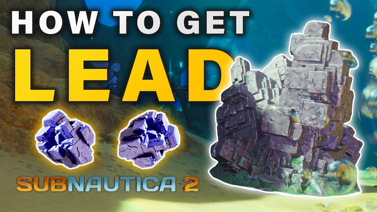 How to Get Lead | Lead Deposit Location ► Subnautica 2