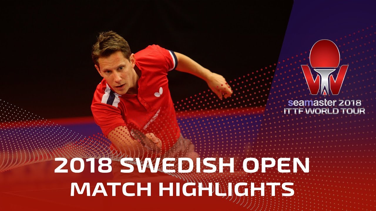 Xu Xin vs Robert Gardos I 2018 ITTF Swedish Open Highlights (R32)