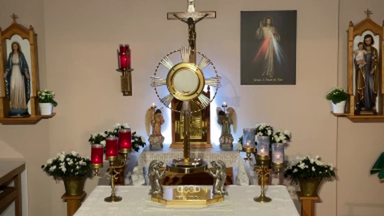 LIVE Eucharistic Adoration - Sisters of Divine Mercy