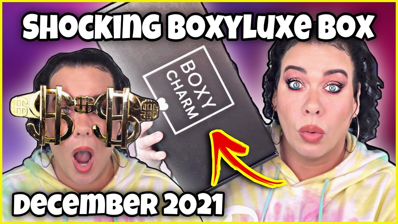 December Boxyluxe Unboxing - Overpriced Products or Smart Idea - Boxycharm December 2021 Unboxing