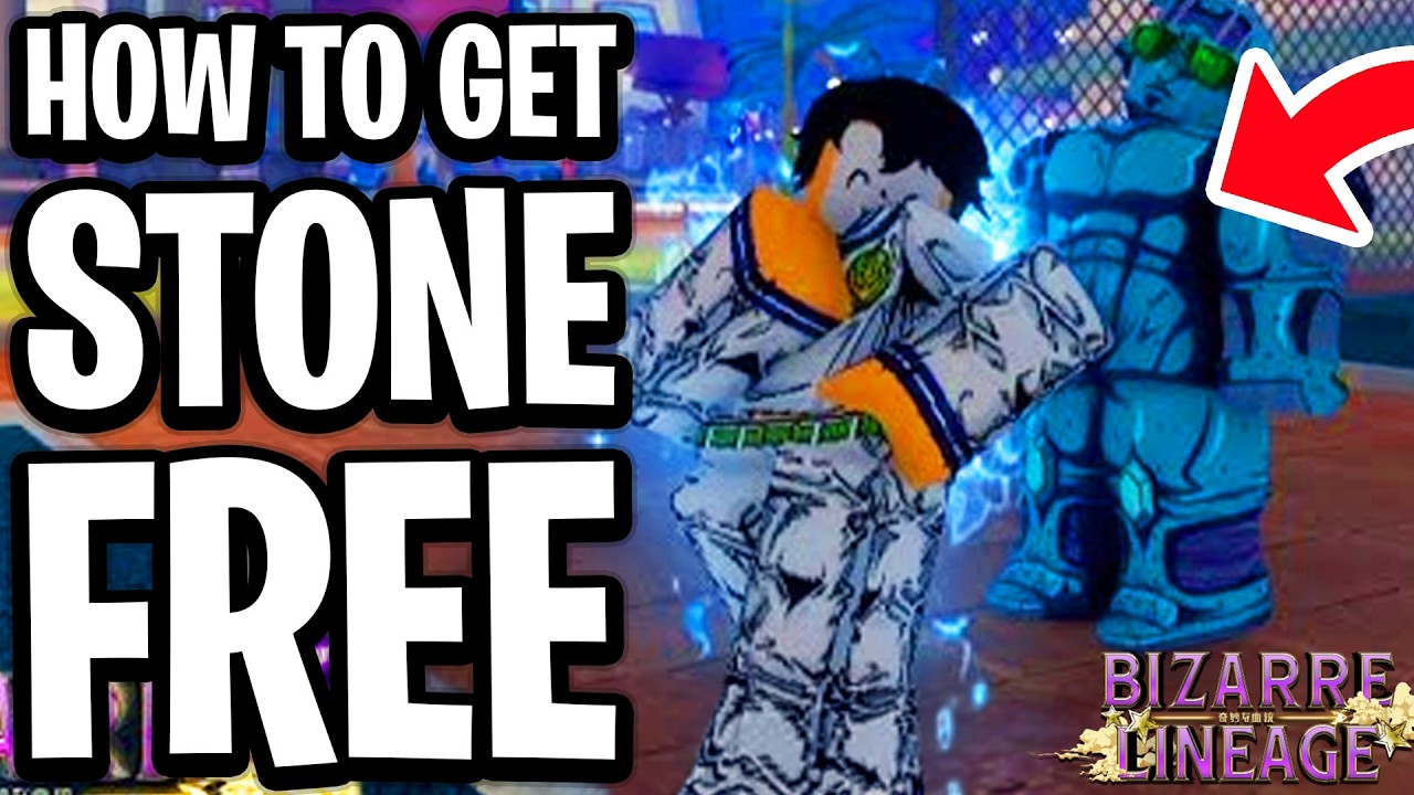 How To Get Stone Free In Bizarre Lineage (Moveset And Best Build) - Full Guide