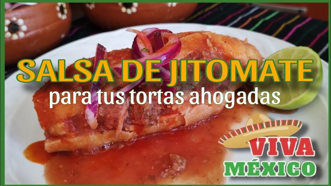🇲🇽  SALSA  PARA LAS TORTAS AHOGADAS ESTILO GUADALAJARA😍😍
