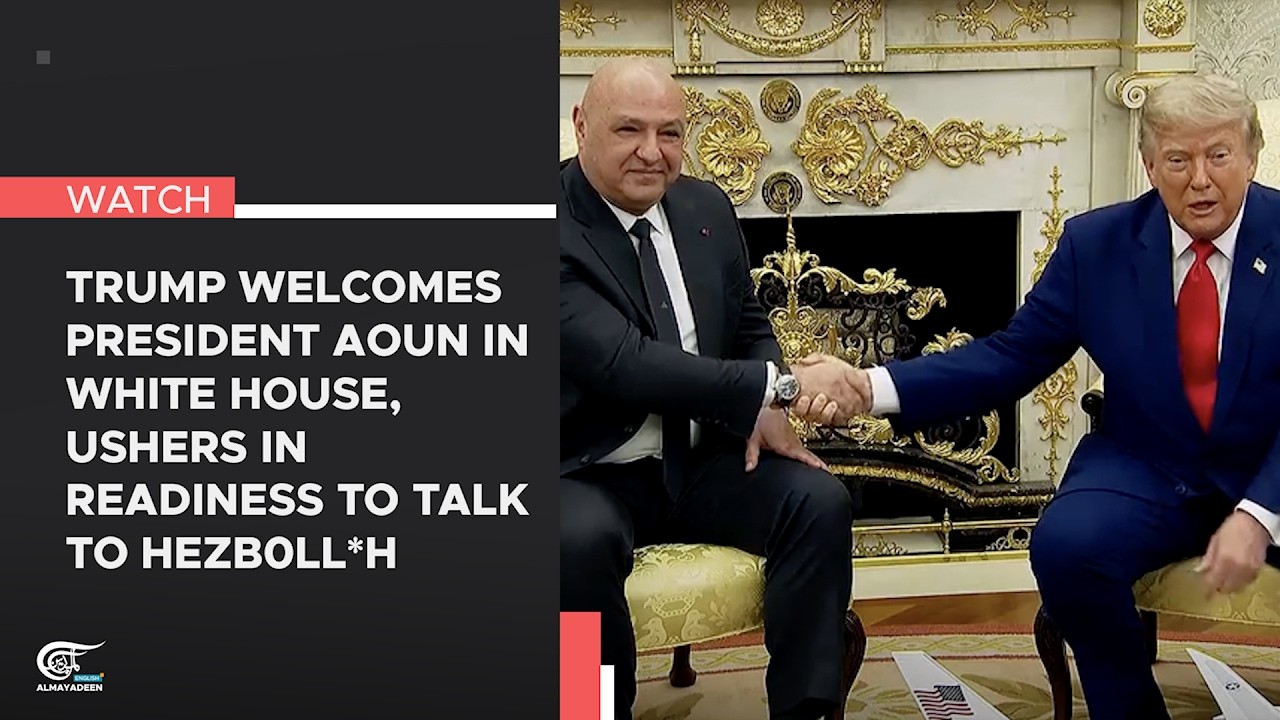 Trump welcomes President Aoun in White House, ushers in readiness to talk to Hezbollah