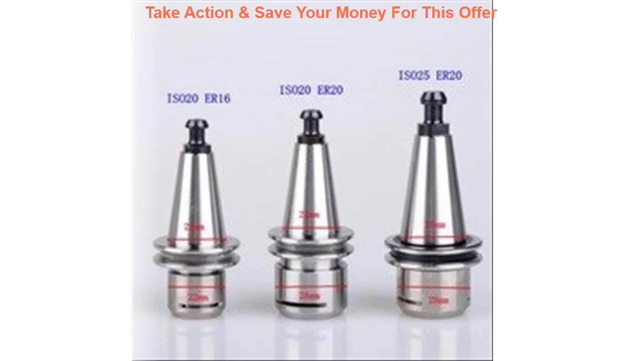 Best 1Pcs 0.002 high speed toolholder ISO20 ER16 Collet Chuck Balance G2.0/40 000RPM ISO Spindle ho
