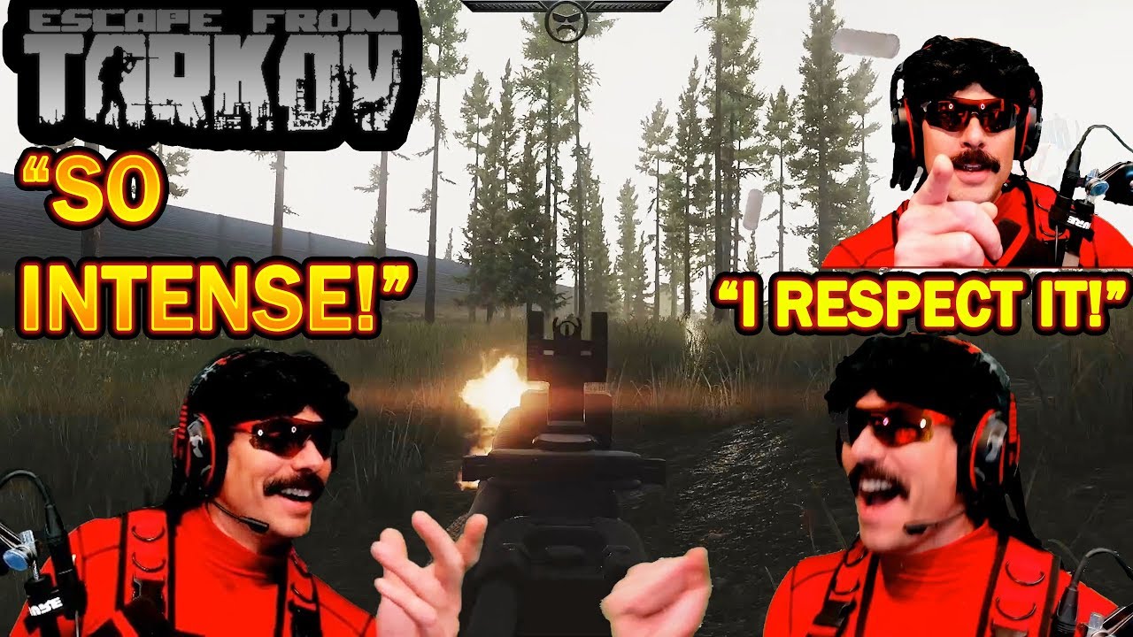 DrDisrespect's FIRST GAME in Escape From Tarkov & HE LIKES IT!