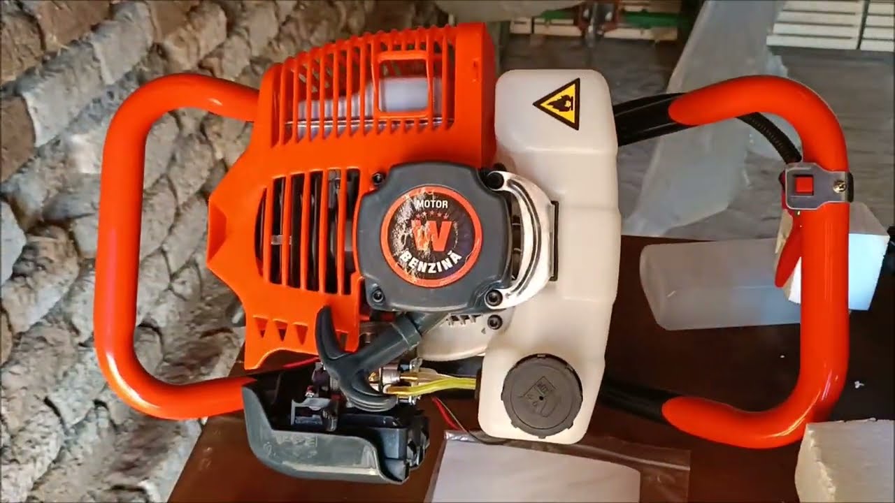 MOTOBURGHIU DE PĂMÂNT - WOLFSON STB-520,KIT 3 BURGHIE(100,150,200MM)