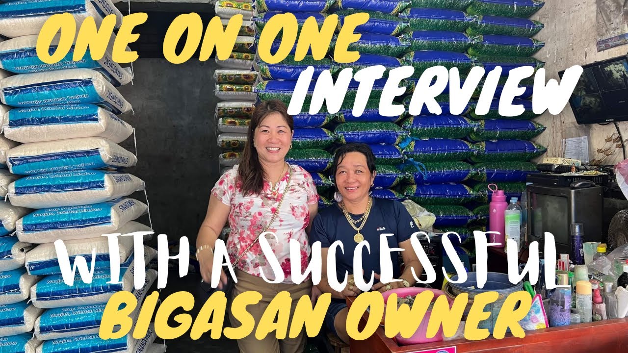 TODO-ASENSO SA BIGASANG NEGOSYO: ONE-ON-ONE INTERVIEW WITH A SUCCESSFUL BIGASAN OWNER | SGB