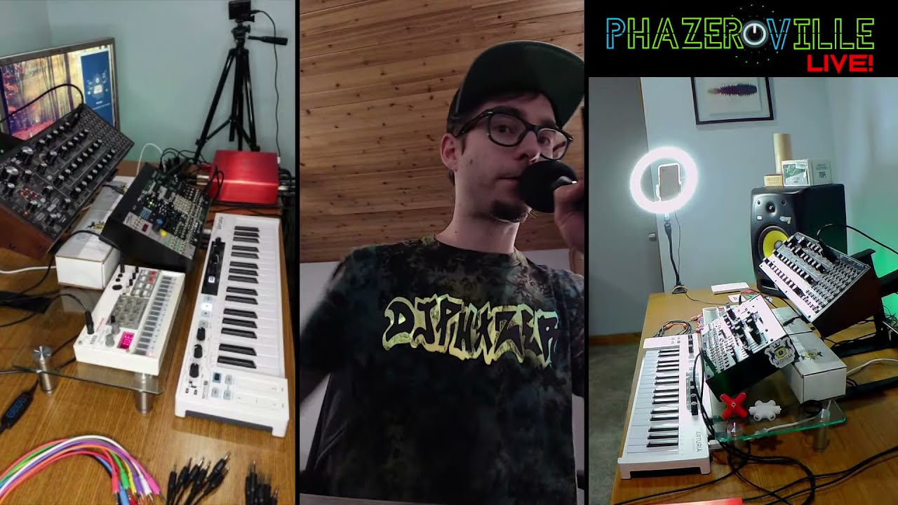 New Eurorack + New Album | Phazerville LIVE!
