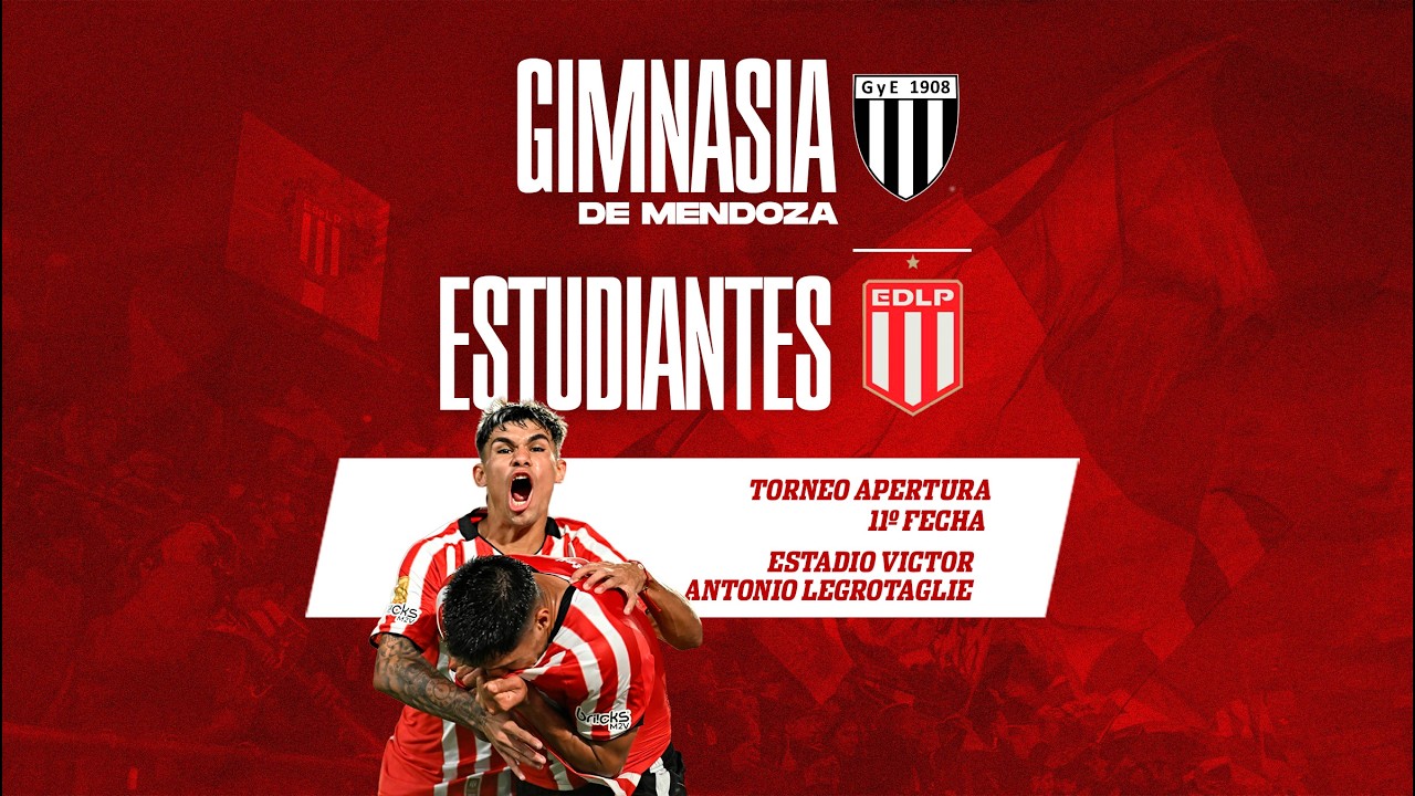 🔴EN VIVO | GIMNASIA (MENDOZA) - ESTUDIANTES | TORNEO APERTURA 2026 |TIEMPO DE FÚTBOL |LA CIELO 103.5
