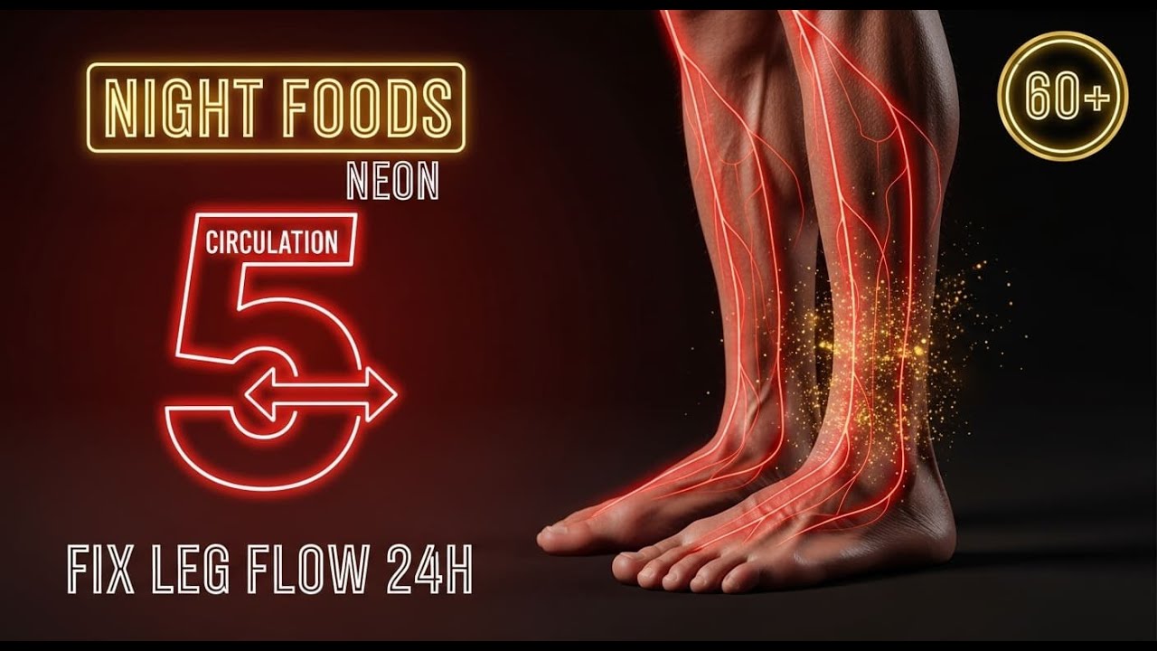 5 Nighttime Foods That May Support Healthy Circulation in Your Legs and Feet