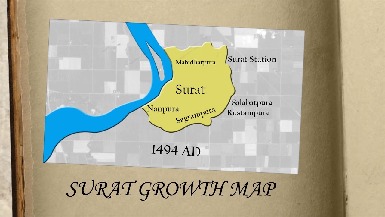 Surat Growth Map