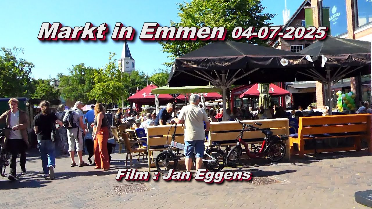 Markt in Emmen 04 07 2025