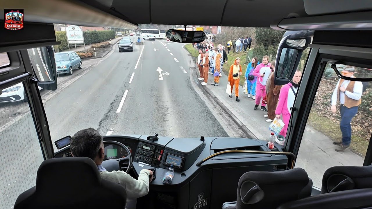 Fahrt von Bawinkel nach Cloppenburg