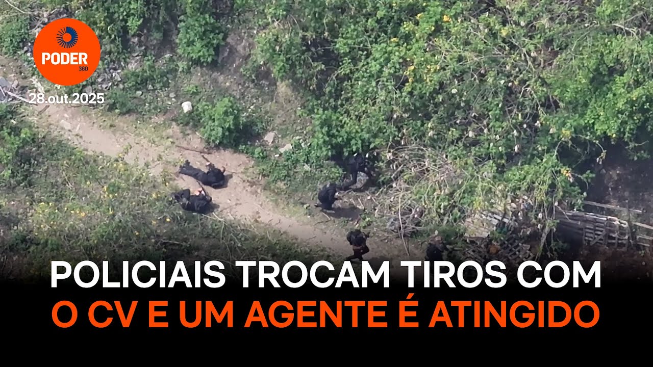 Megaopera&ccedil;&atilde;o: Policiais trocam tiros com o CV e um agente &eacute; atingido