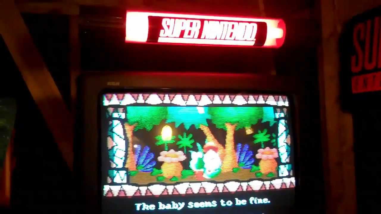 Super Nintendo (SNES) Store Display Kiosk