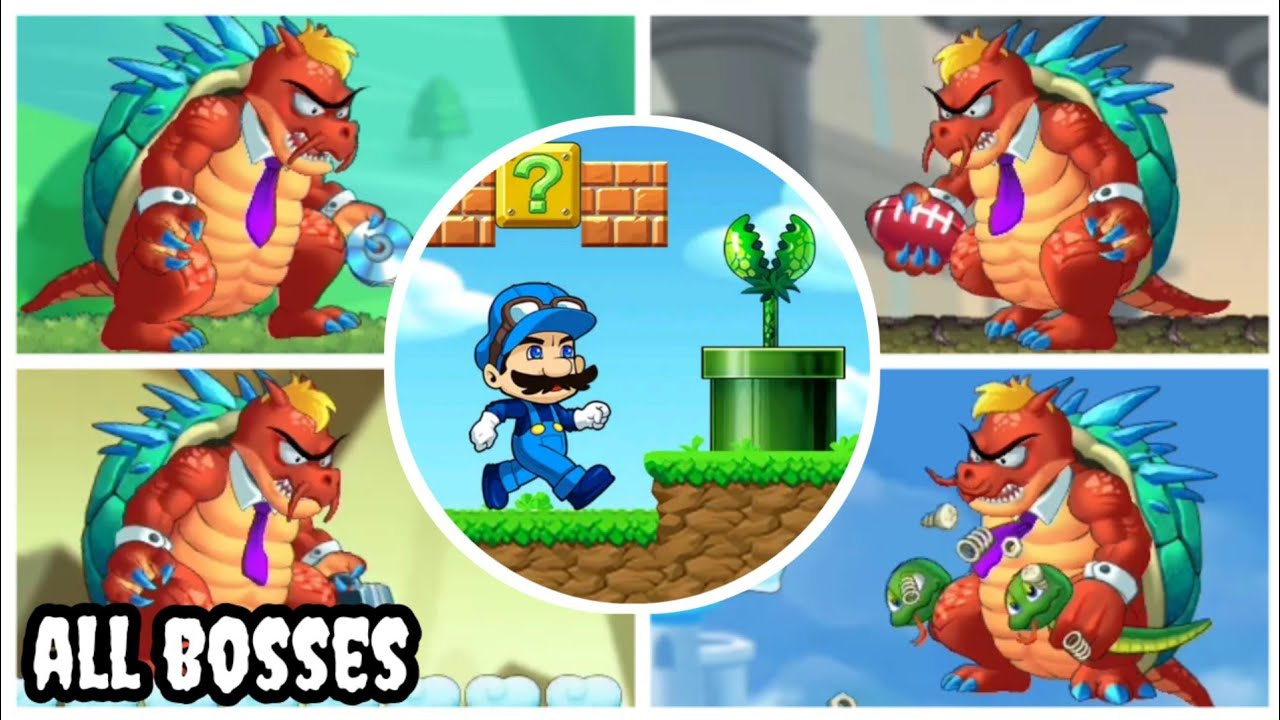 Super Machino run - all bosses
