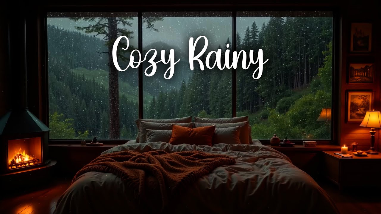 Cozy Rainy Day Retreat 🌧️ Rain Ambient Music for Deep Relaxation #rainambient #deeprelaxation