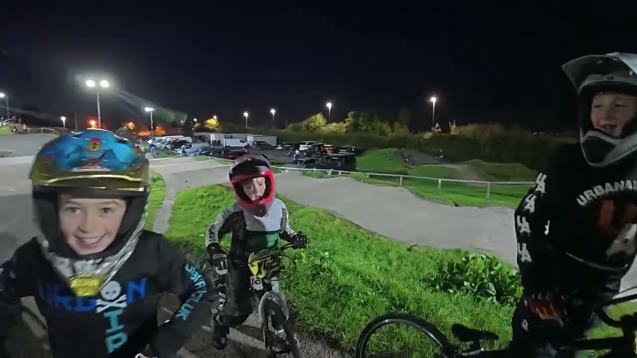 Gate session with no gates at Nottingham outlaws BMX Club