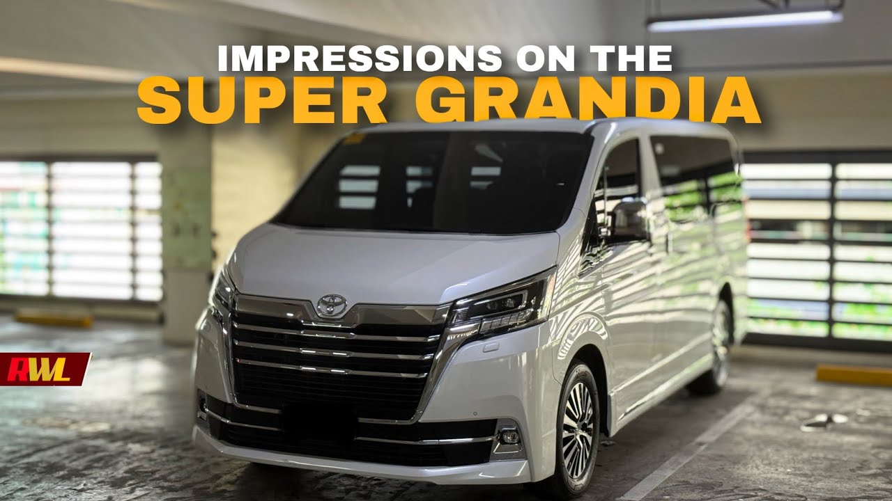 Impressions on the Toyota Super Grandia AT (leather)
