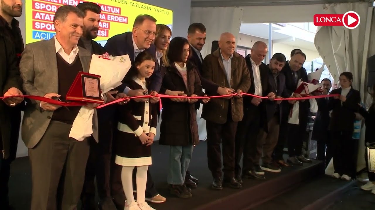 FEDAİ ALTUN SPOR SALONU AÇILDI