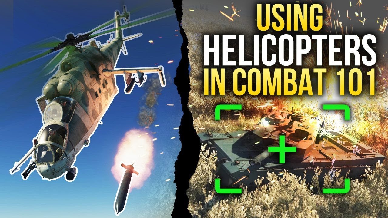 Использование вертолетов в бою: основы / War Thunder