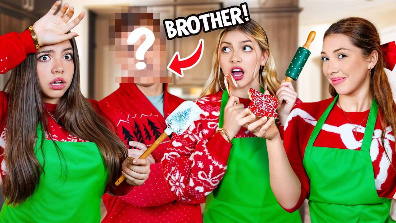 Christmas Cookie Bake Off (Ft. OUR BROTHER!) 👀 | Triple Charm