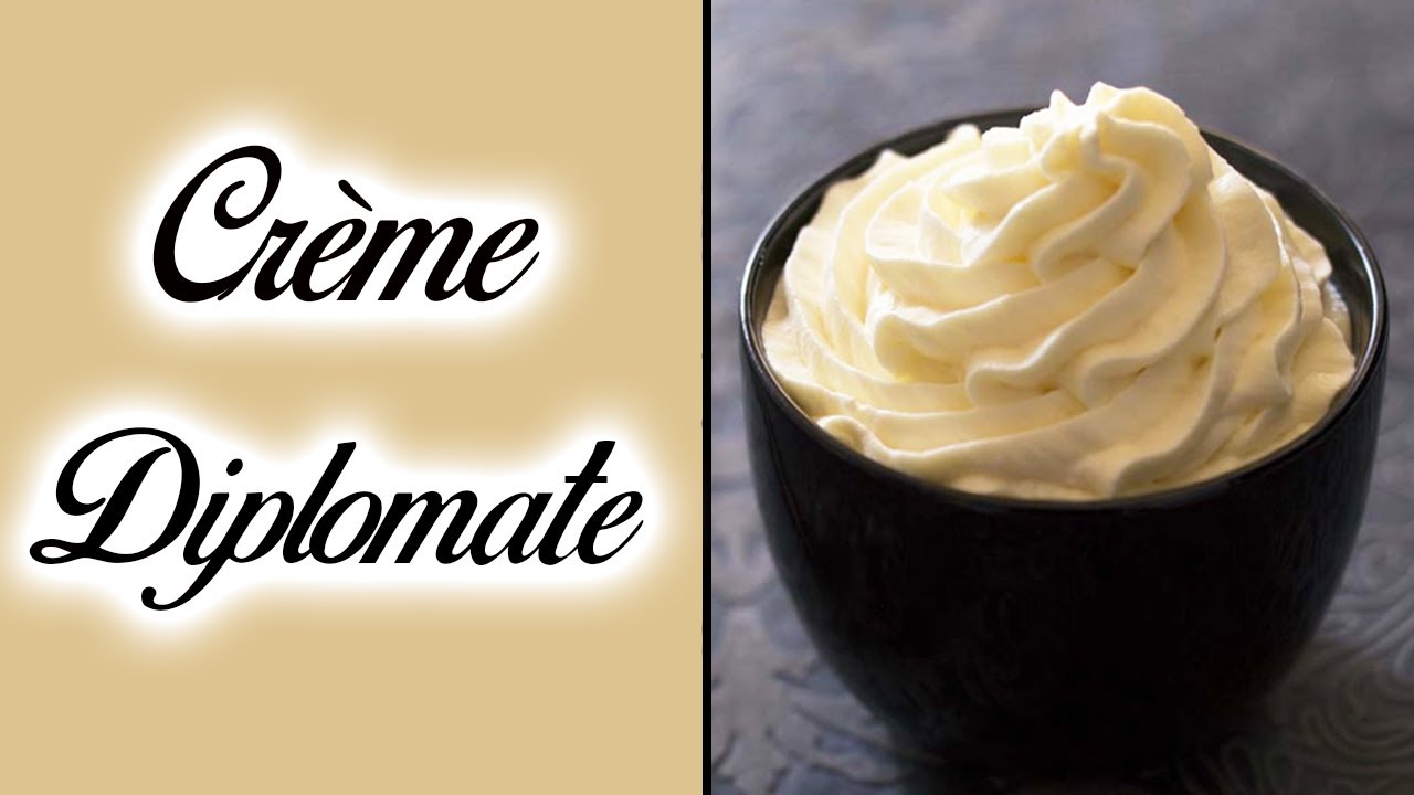 CRÈME DIPLOMATE ONCTUEUSE - FACILE ET RAPIDE