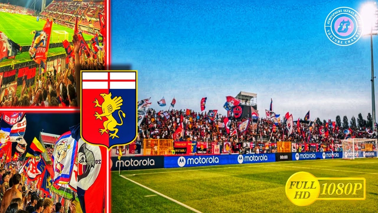 3000 TIFOSI GRIFONE GRADINATA NORD GENOA AWAYDAY IN MONZA • SERIE A • FT 0-1