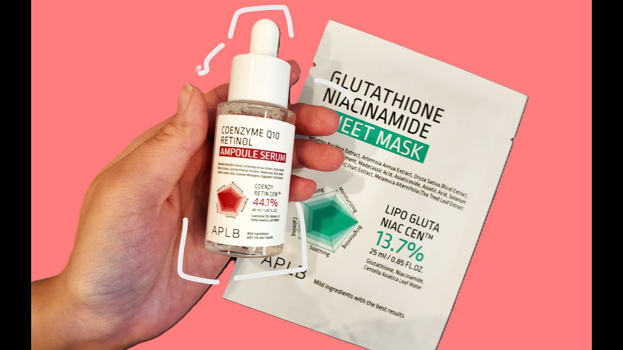 APLB - Coenzyme Q10 Retinol Ampoule Serum Review #kbeauty #retinol #skincare