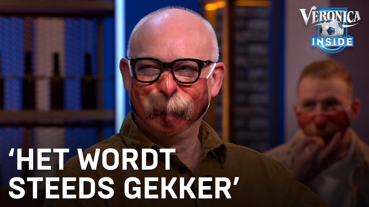 Johan verrast door nieuwe Johan Derksen-mondkapjes: &lsquo;Het wordt steeds gekker&rsquo; | VERONICA INSIDE