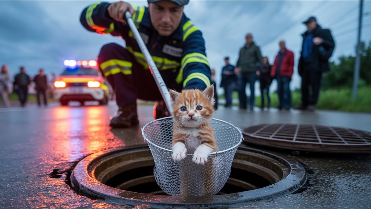 No One Helped the Kitten — An 8-Year-Old Girl Did What Adults Didn’t 😢