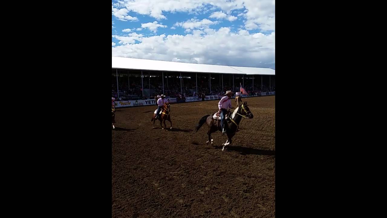 Ellensburg Rodeo Grand Entry Sunday for tough enough to wear pink