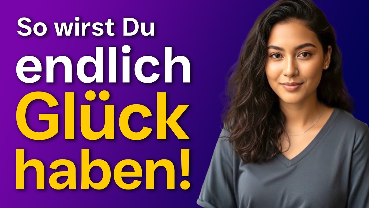 🟣Das Geheimnis warum manche Menschen Glück haben - Du kannst das auch!
