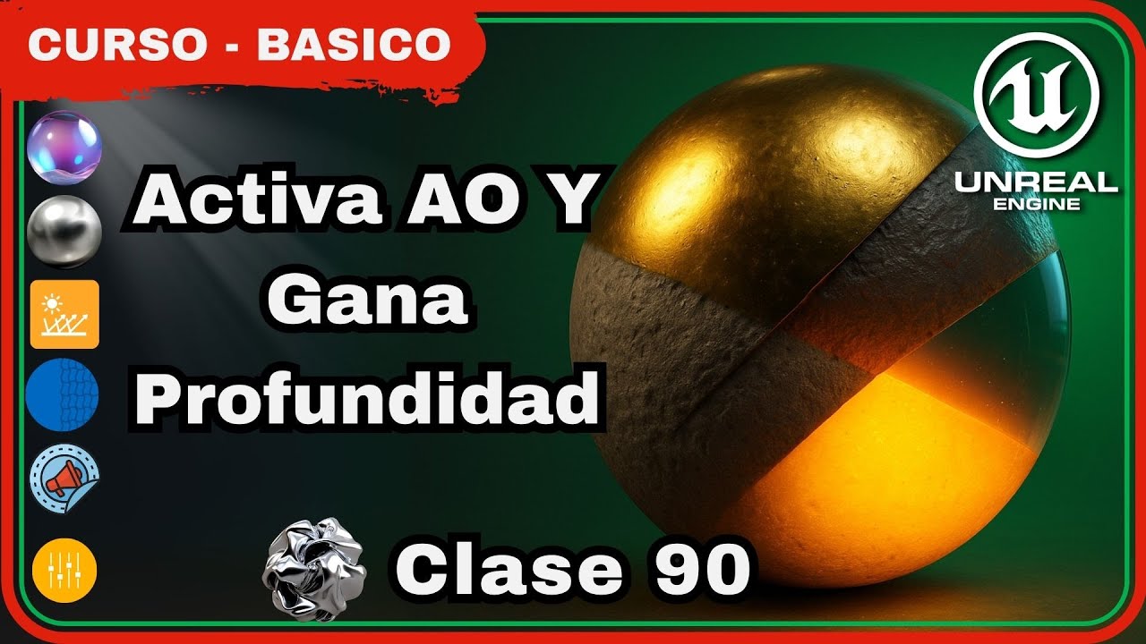 Clase 90 | Ambient Occlusion en materiales PBR: Sombras sutiles y más realismo