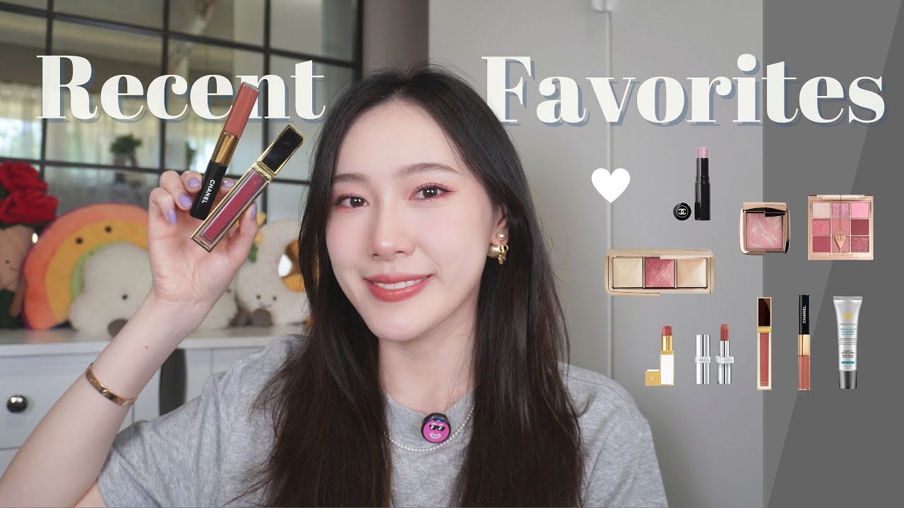 Recent Favs ❤️ 彩妆近期爱用品｜CHANEL/Tom Ford/Hourglass/Prada/Charlotte Tilbury