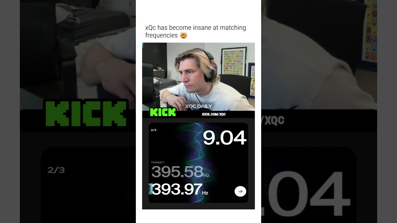 xQc Is INSANE At Matches Frequencies 🤯 #xqc