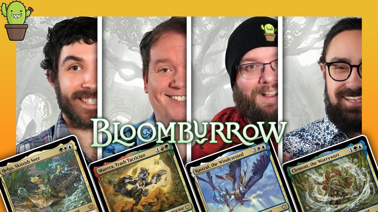 Brewing Bloomburrow CASUAL style Commander Gameplay | Muerra vs Kastral vs Helga vs Clement