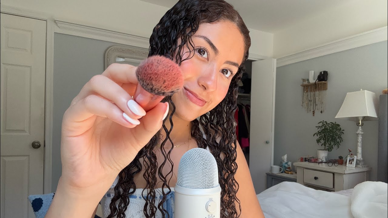 ASMR Roleplay doing your Makeup in ARABIC
