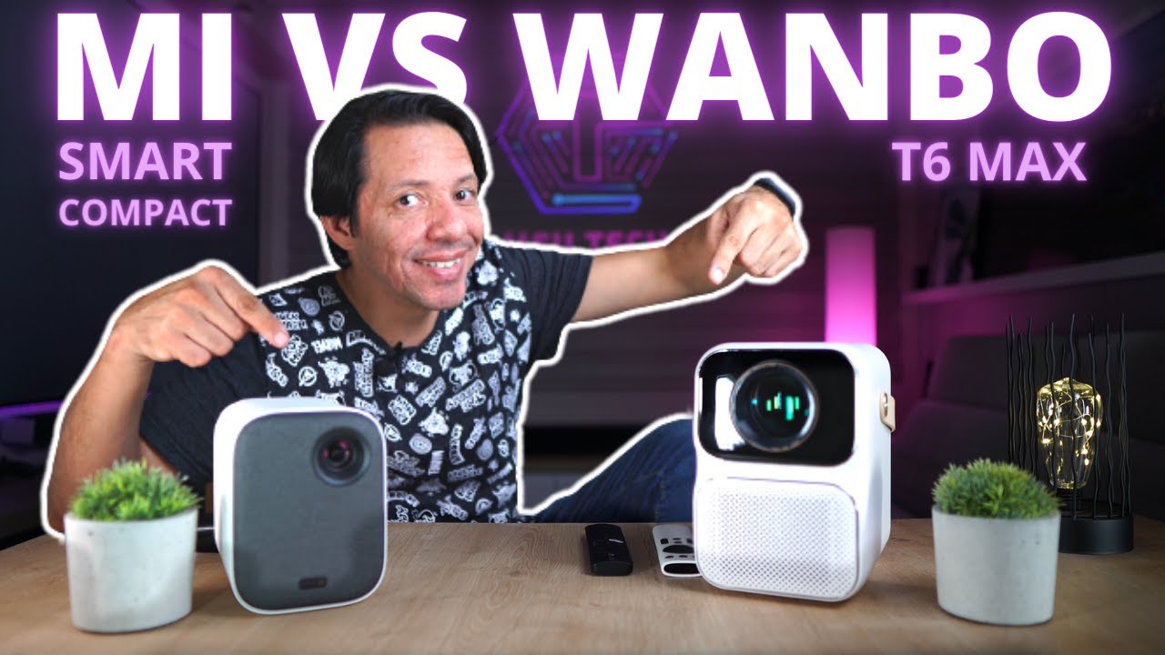 Mi smart Compact e Wanbo T6 Max - Comparativo completo
